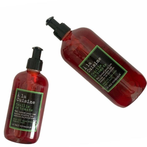 À la Cuisine 300 Ml et 500 Ml Savon Liquide pour les mains Feuille de Tomate Le Nez Voyageur Ile de Ré