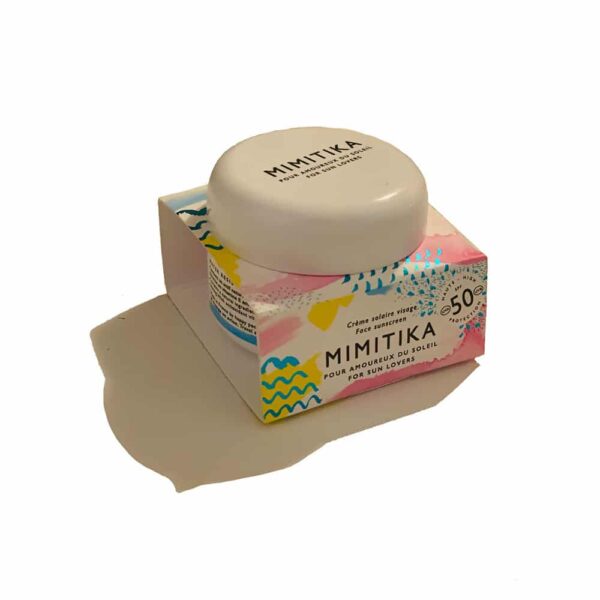 Mimitika - Crème Solaire Visage - 50 ML, Le Nez Voyageur l'Île de Ré