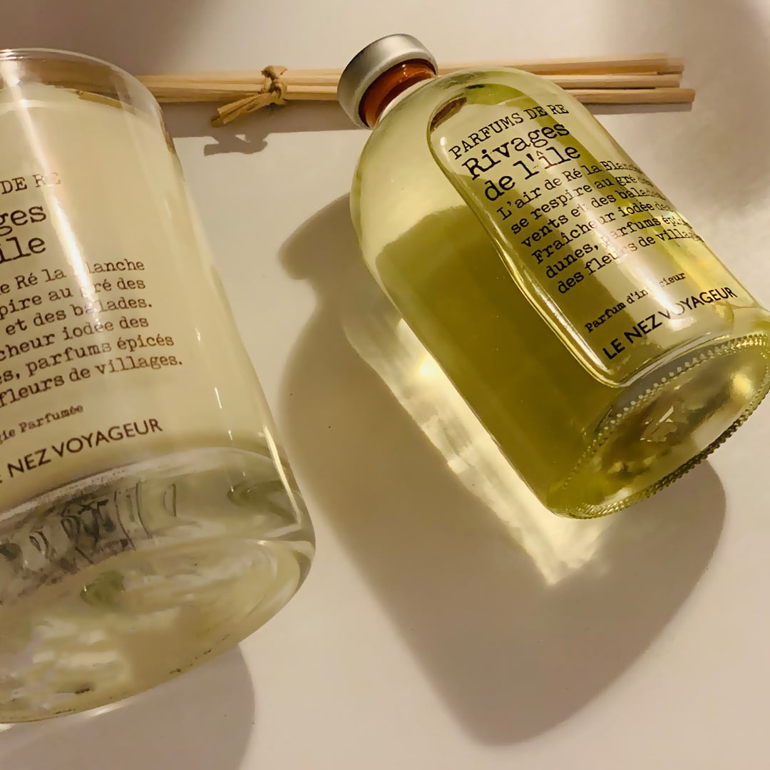 Bougie Artisanale – diffuseurs de parfums Le Nez Voyageur sur l'île de Ré